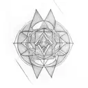 Alex & Emma tattoo design idea