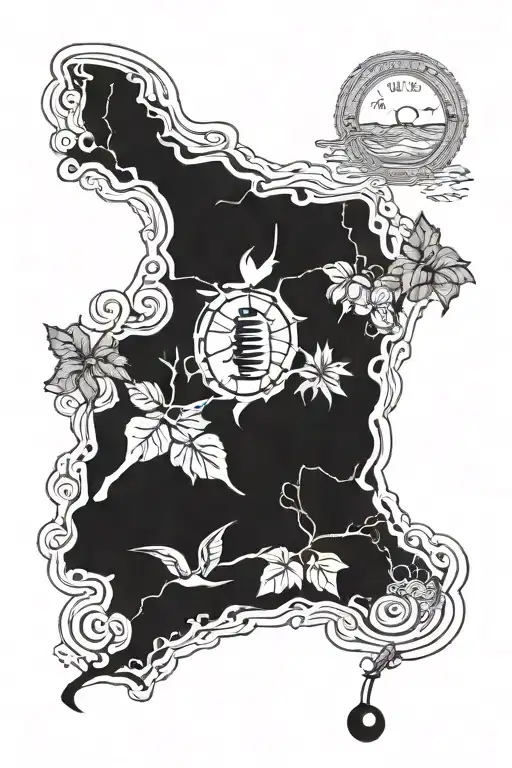 904 area code incorporated florida themed tattoo tattoo design idea