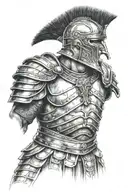 Base it off of the armor used by Maximus in the movie gladiator  tattoo design idea