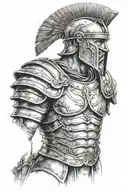 Base it off of the armor used by Maximus in the movie gladiator  tattoo design idea