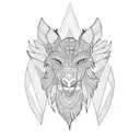 luna leon tattoo design idea