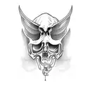 Grim Reaper tattoo design idea