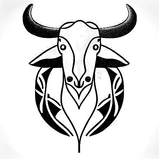 40 Taurus Zodiac Sign Tattoo Designs with Meanings | Bull tattoos, Taurus  tattoos, Bull skull tattoos