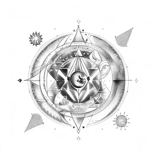 Astrological tattoo based on my signs: Taurus sun, Gemini Moon,  Leo Rising, with a soft and female touch tattoo design idea