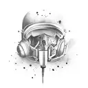 Gibson les Paul  tattoo design idea