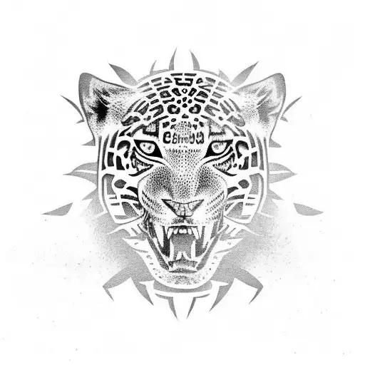 Surrealism Jaguar Tattoo Idea  BlackInk
