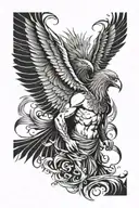 Sparta, Icarus, Phoenix tattoo design idea