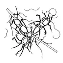 3 carpenter ants tattoo design idea