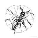 3 carpenter ants tattoo design idea