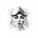 electrician  tattoo design idea