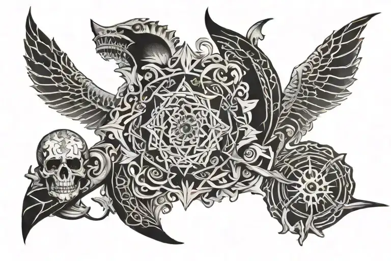 Owen Matthew IX XXIII MMXXII underneath tattoo design idea