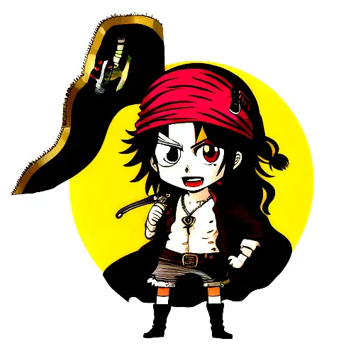 Jack Sparrow tattoo design idea