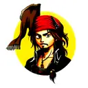 Jack Sparrow tattoo design idea