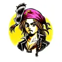 Jack Sparrow tattoo design idea