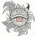 eyes an about kyubi of naruto tattoo design idea