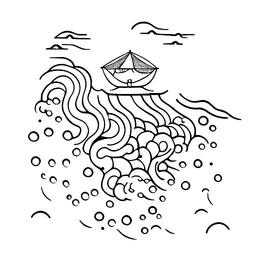 she wants the sea but is afraid of water And perhaps the sea is inside her tattoo design idea