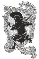power st Christopher   tattoo design idea