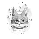 children's letter blocks ADA  tattoo design idea