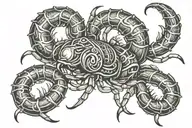 Scorpion tattoo design idea