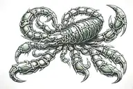 Scorpion tattoo design idea