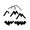 mountains climbing  tattoo design idea