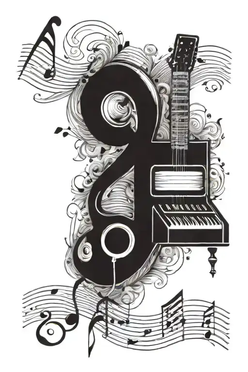 music literature tattoo design idea