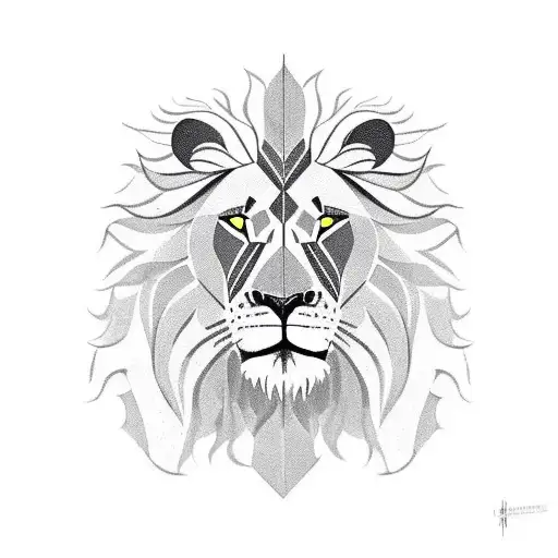 lion with outine of punjab around the eye and underneath the lion I want something to do with time is money  tattoo design idea