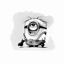 Minions  tattoo design idea