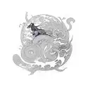 S K P r e tattoo design idea