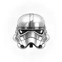 Star Wars Darth Revan Helmet tattoo design idea