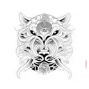 löwe  tattoo design idea