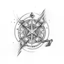 write rockstar tattoo design idea