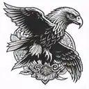 eagle Benfica 1904 tattoo design idea