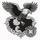 eagle Benfica 1904 tattoo design idea