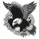 eagle Benfica 1904 tattoo design idea