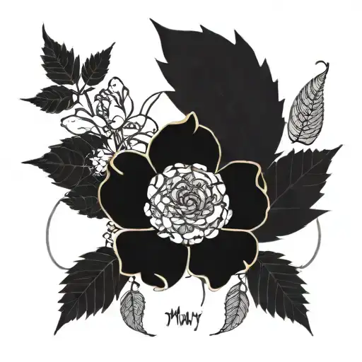 birthday months of May, July, October and November.  tattoo design idea