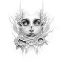 In a room that's growing dim Illuminated from within; I know I'm made of clay that's worn  tattoo design idea