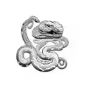 World Serpent tattoo design idea