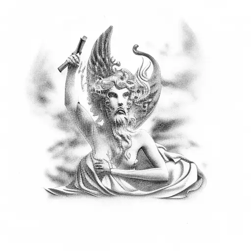Greek mythology  tattoo design idea