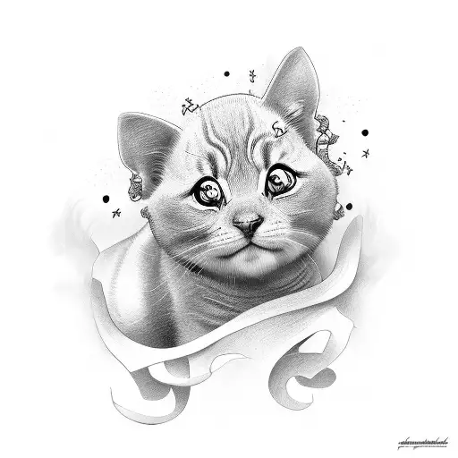 children tattoo design idea