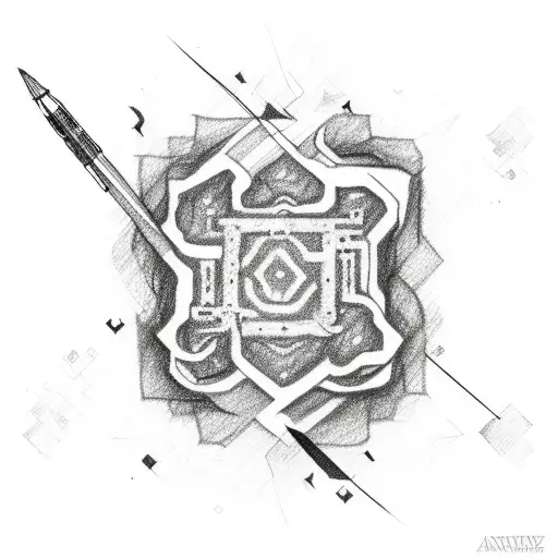 laminin  tattoo design idea