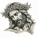 Jesus christ  tattoo design idea
