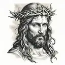 Jesus christ  tattoo design idea