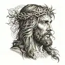 Jesus christ  tattoo design idea