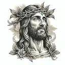 Jesus christ  tattoo design idea