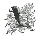 big lez show sassy tattoo design idea