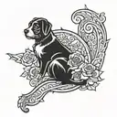 big lez show sassy tattoo design idea