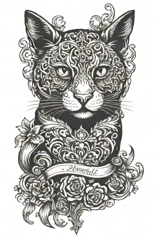 motivational animals  tattoo design idea
