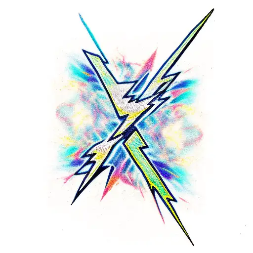 Lightning Bolt tattoo design idea
