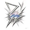 Lightning Bolt tattoo design idea